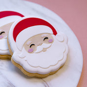 Lulu & Stone ADORABLE MR CLAUS COOKIE STAMP + CUTTER SET