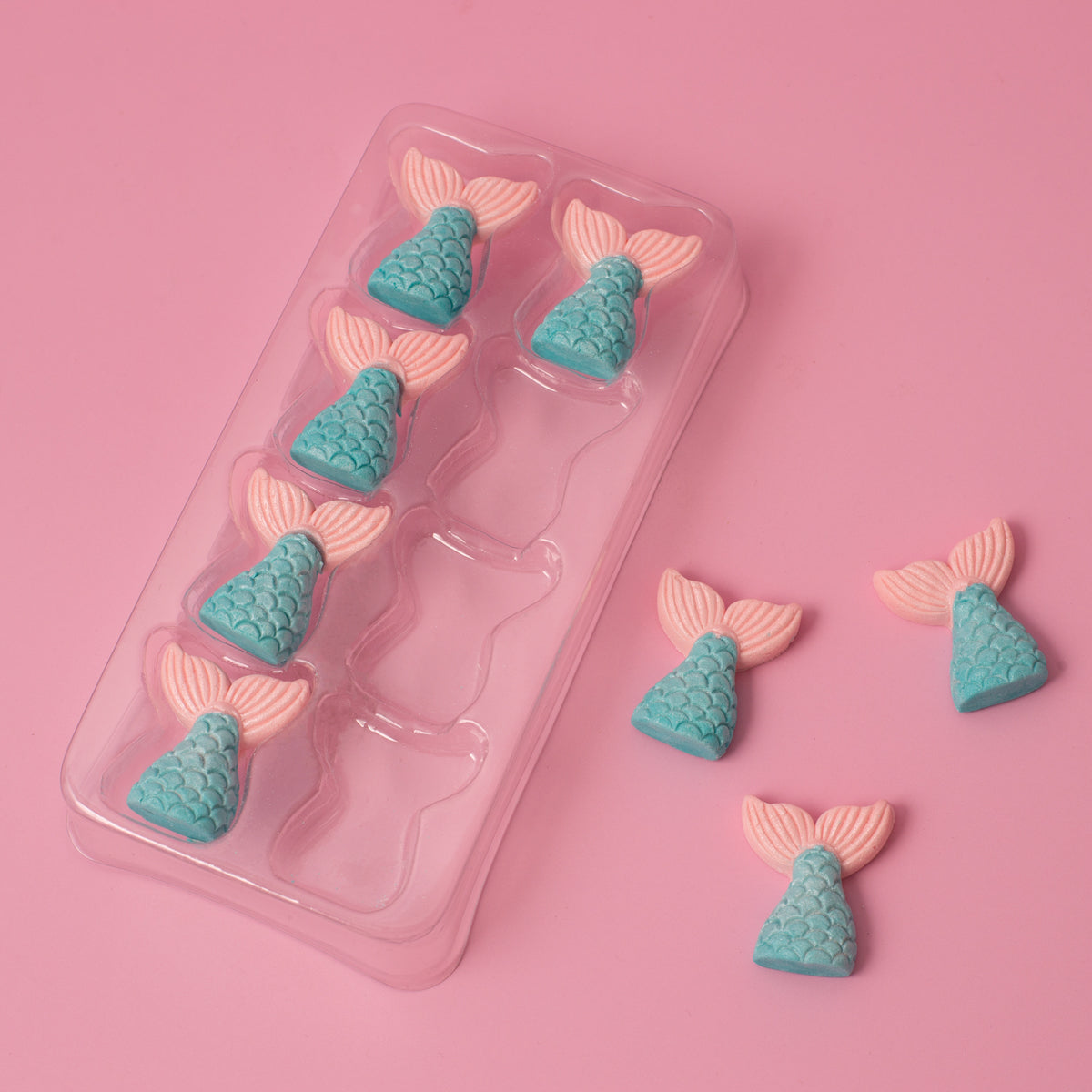 Mermaid Tales Icing Decorations 8 pieces