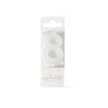 Candle Mini Glitter White No 8
