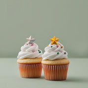 Shimmer Stars Icing Decorations 9 pieces