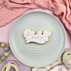 Baby Hearts Text Cutter &amp; Debosser Set