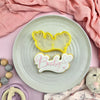 Baby Hearts Text Cutter &amp; Debosser Set
