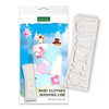 Katy Sue Baby Clothes Washing Line Silicone Mould