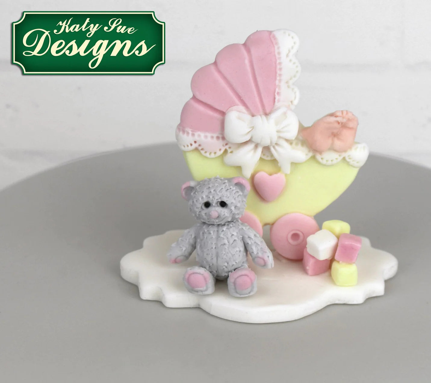 Katy Sue Baby Teddy Bear Silicone Mould