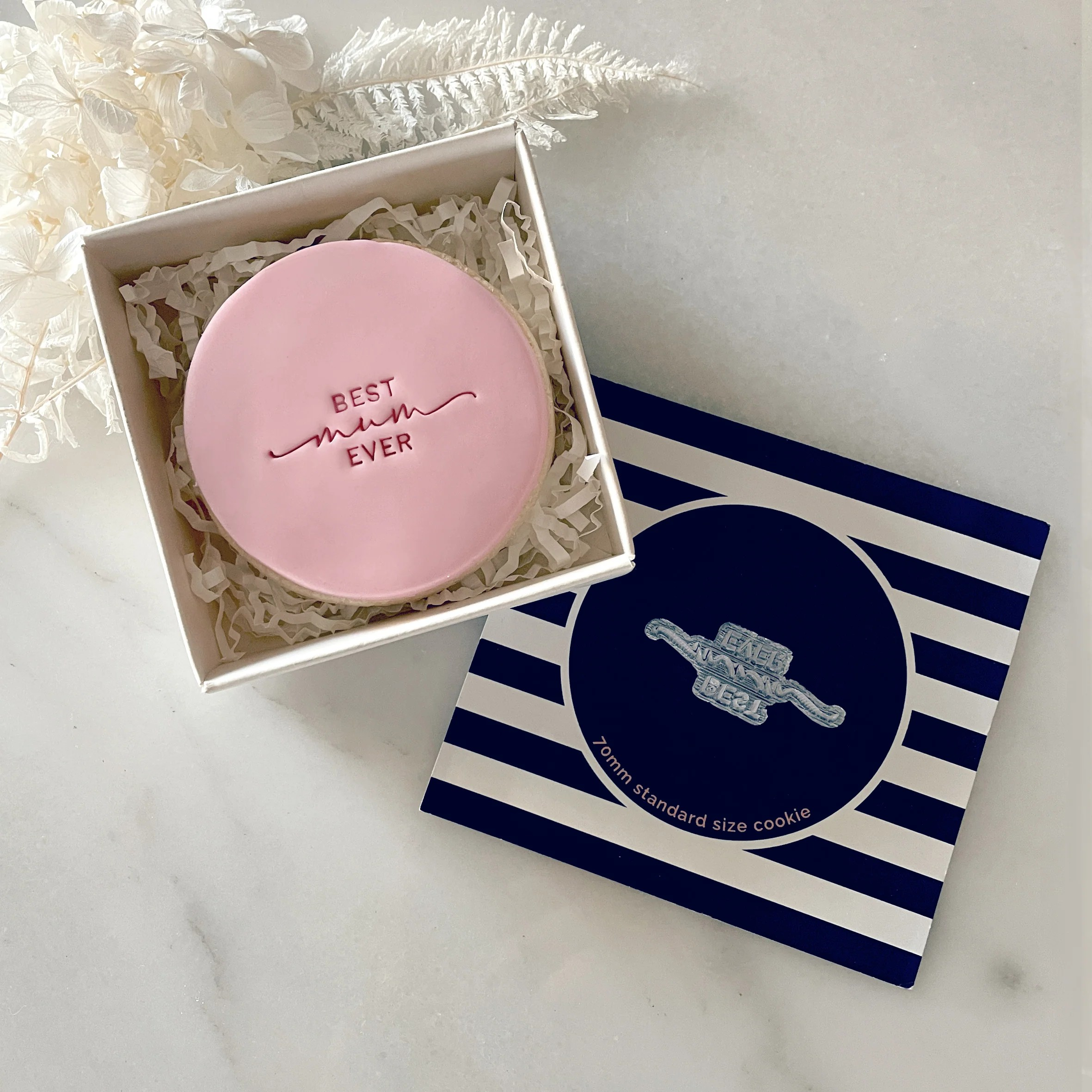 Best Mum Ever Tiny Text Stamp by