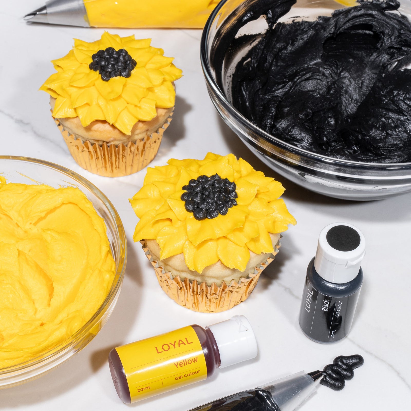 LOYAL COLOUR GEL BLACK 20ML