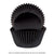 CUPCAKE BLACK FOIL BAKING CUPS 72 PK