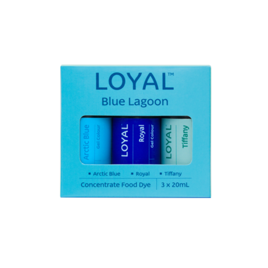 LOYAL BLUE LAGOON 3 x GEL COLOUR PACK