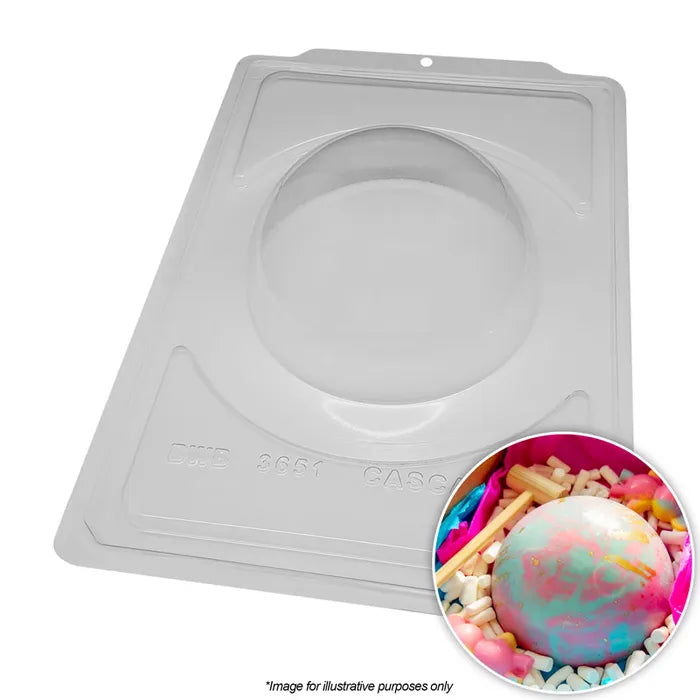 BWB SPHERE 150MM CHOC MOULD (3PCE)