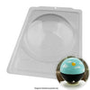 BWB SPHERE CHOC MOULD 180MM (3PCE)