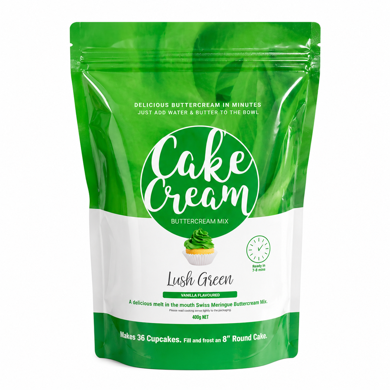 Cake Cream Lush Green 400g