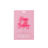 HAPPY BIRTHDAY HOT PINK + OPAQUE Layered Cake Topper