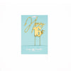 Happy 16th Gold Metal Cake Topper