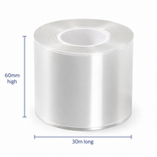 Acetate Collar Roll 60mm H (30m)