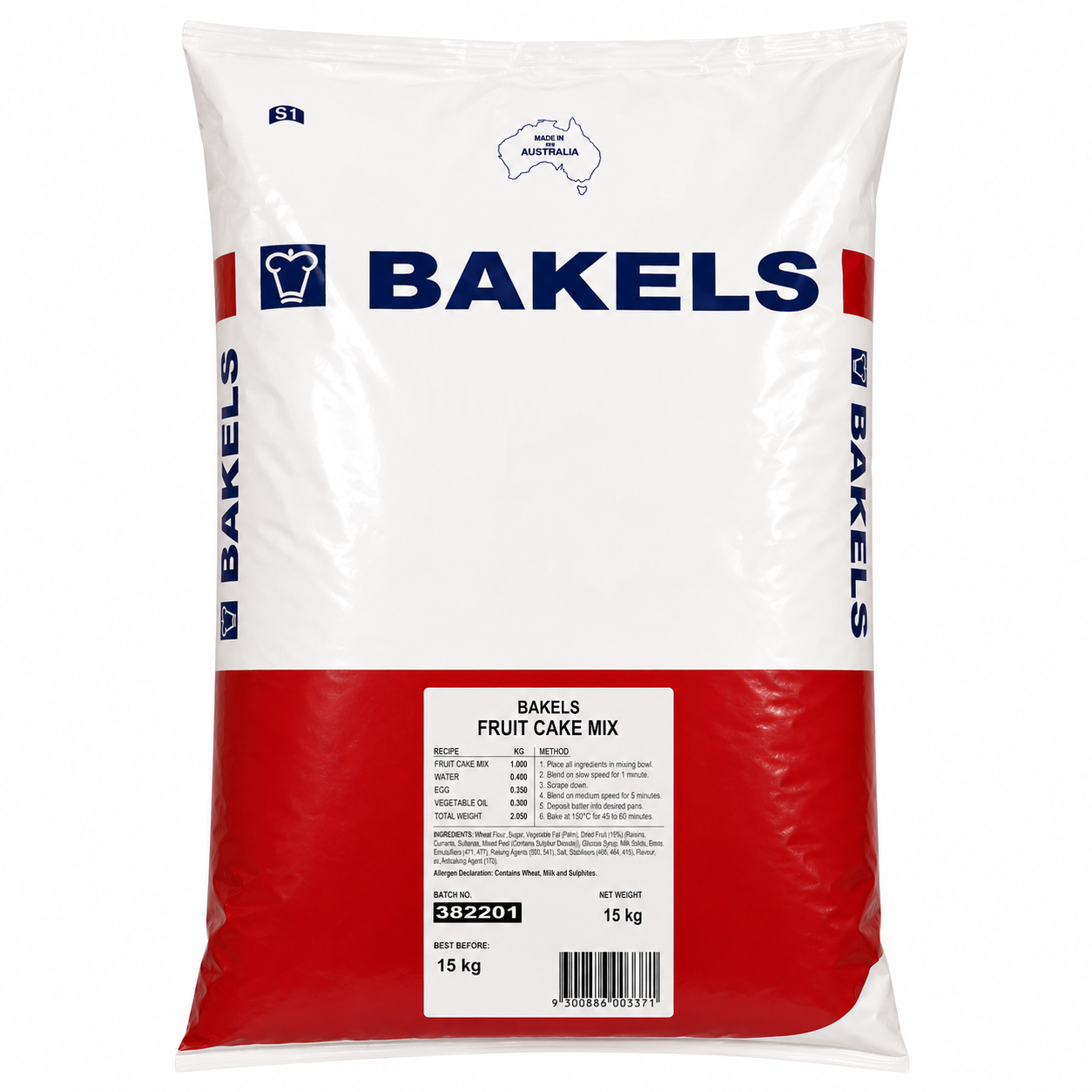 Fruit Cake Mix 15kg