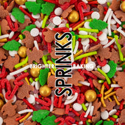 Run Run Gingerbread Man Sprinkles 65g