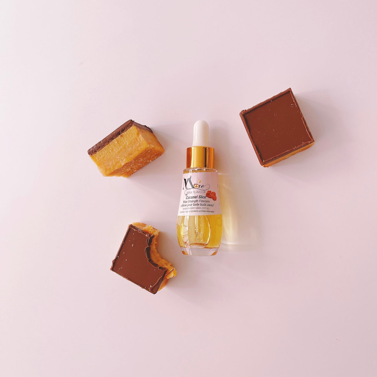 More Max Flavour Caramel Slice 30ml Dropper