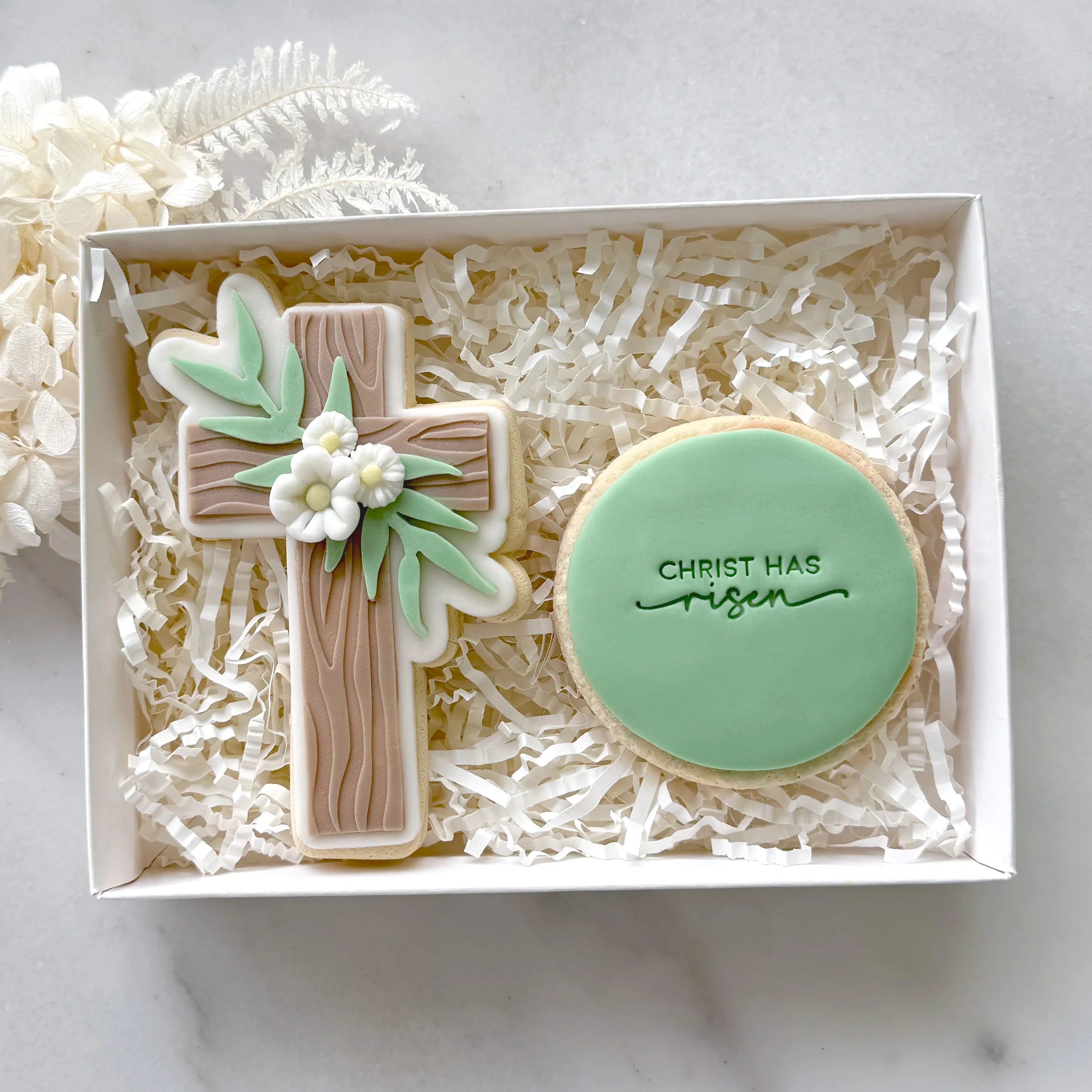 Christ is Risen Tiny Text Stamp