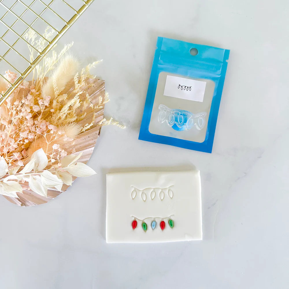 Christmas Lights Layer Stamp