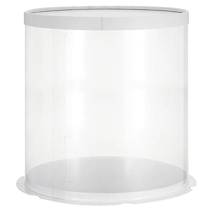 Clear Tube Cake Box 10x10x13 inch Tall