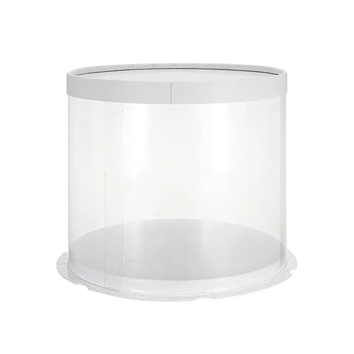 Clear Tube Cake Box 8x8x8 inch Tall