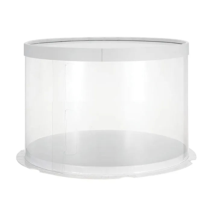 Clear Tube Cake Box 10x10x9 inch Tall