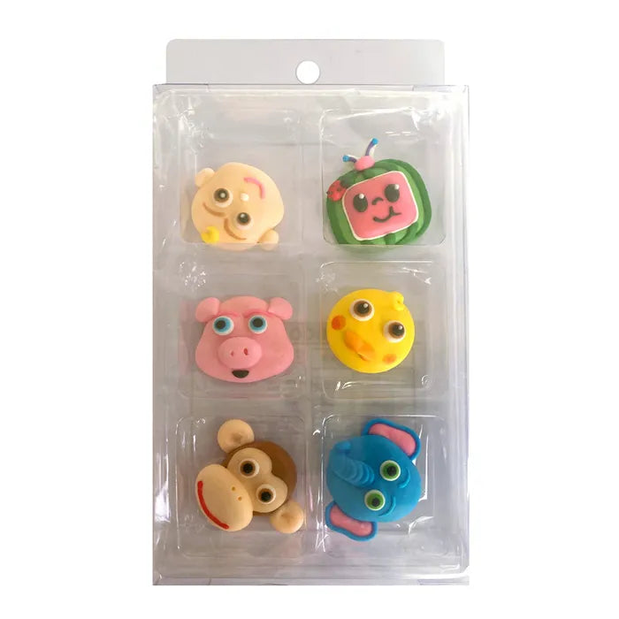Sugar Decorations Cocomelon 6 Piece