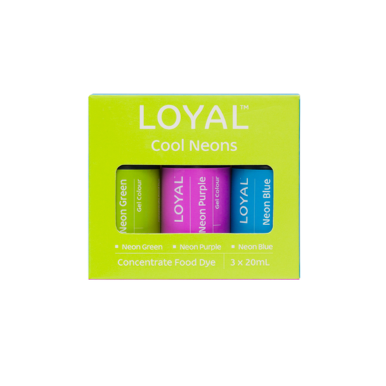 LOYAL COOL NEONS 3 x GEL COLOUR PACK