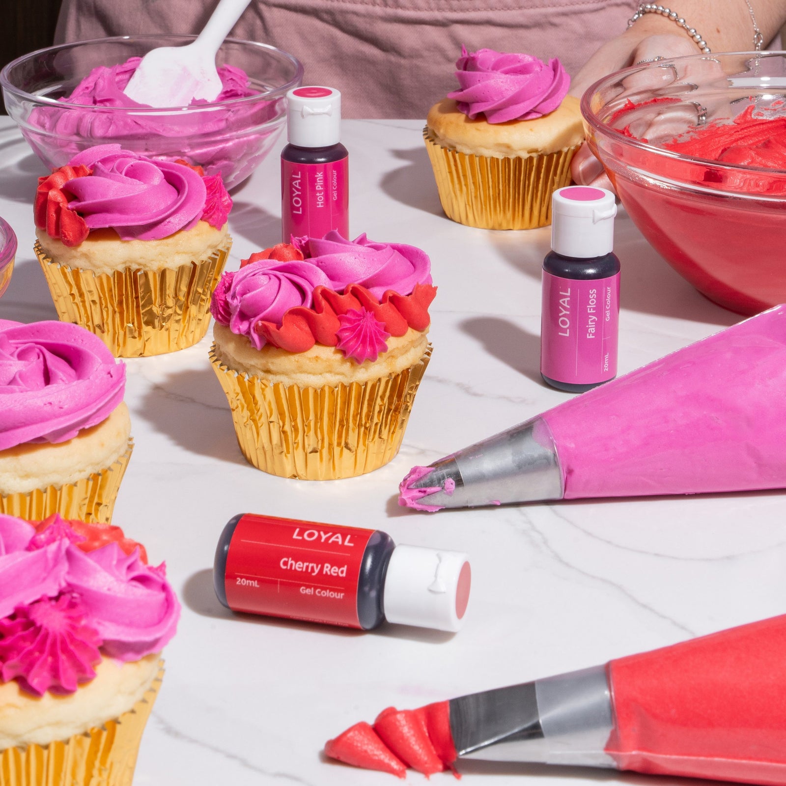 LOYAL COLOUR GEL CHERRY RED 20ML