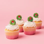 Sprinkle Wreaths Icing Decorations 9 pieces