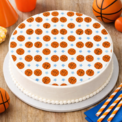 Basketball Stars Edible Image Template