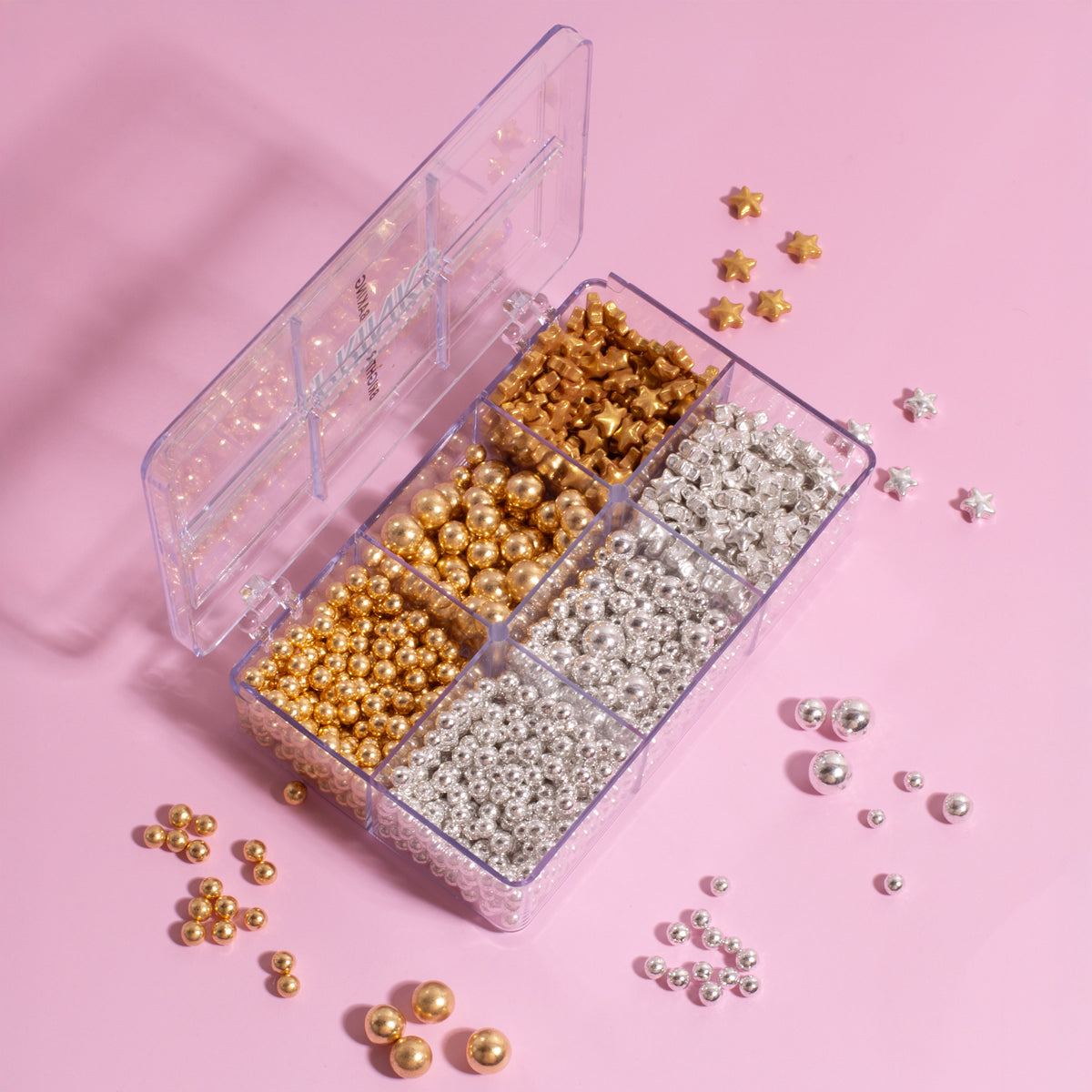 METALLIC CAKE SPRINKLES Favourites Box (95g)