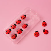 Ladybug Icing Decorations 10 pieces
