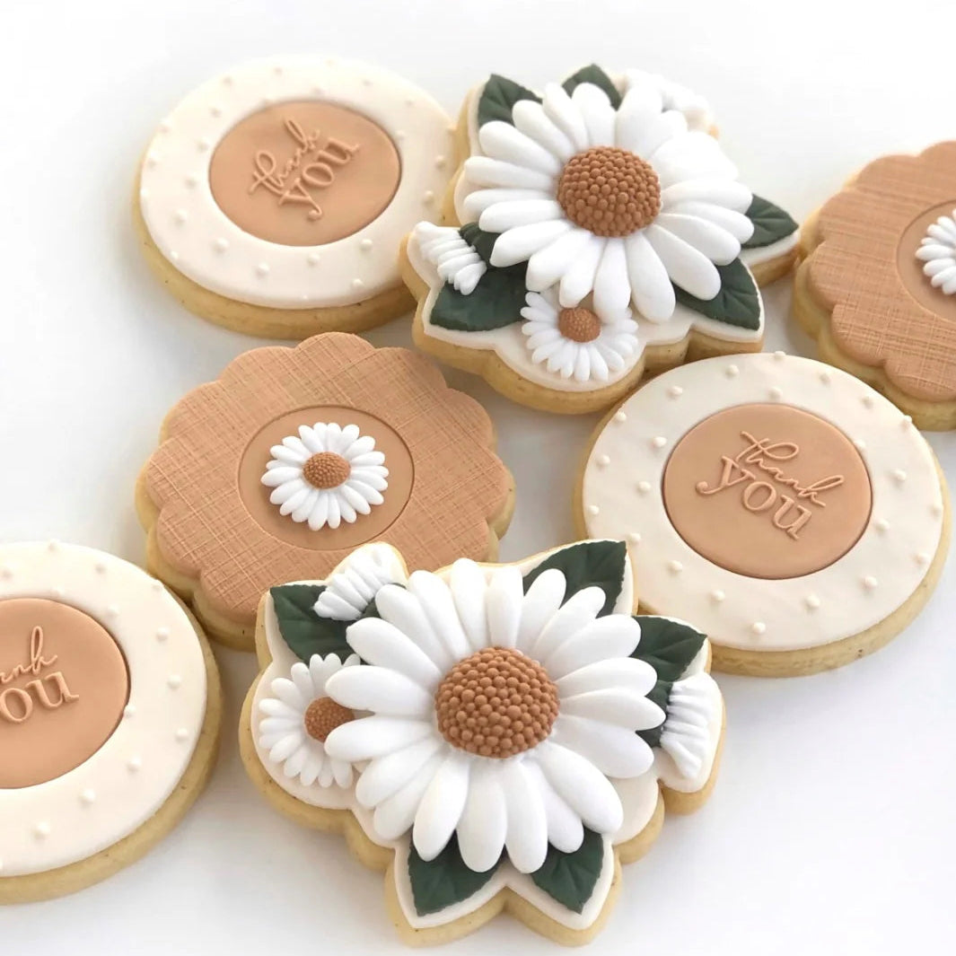 Daisy Silicone Mould + Cutter Set