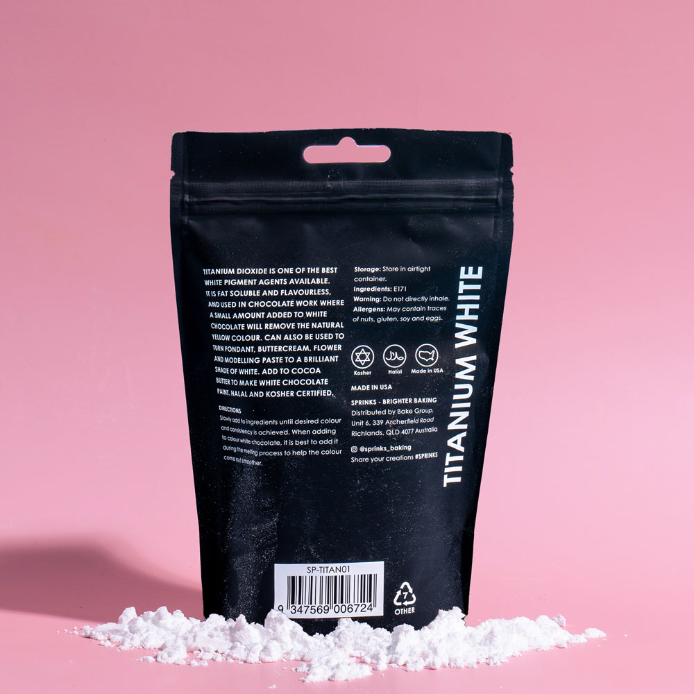 Baking Essentials Titanium White 100g