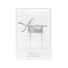 AWESOME Dad Silver Metal Cake Topper