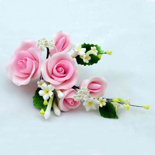 Australian Rose Medium PINK Flower Spray