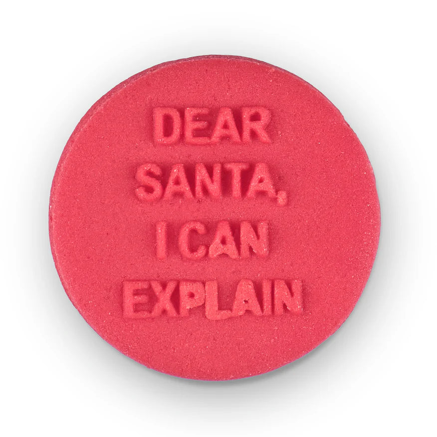 Dear Santa, I Can Explain Mini Message Debosser