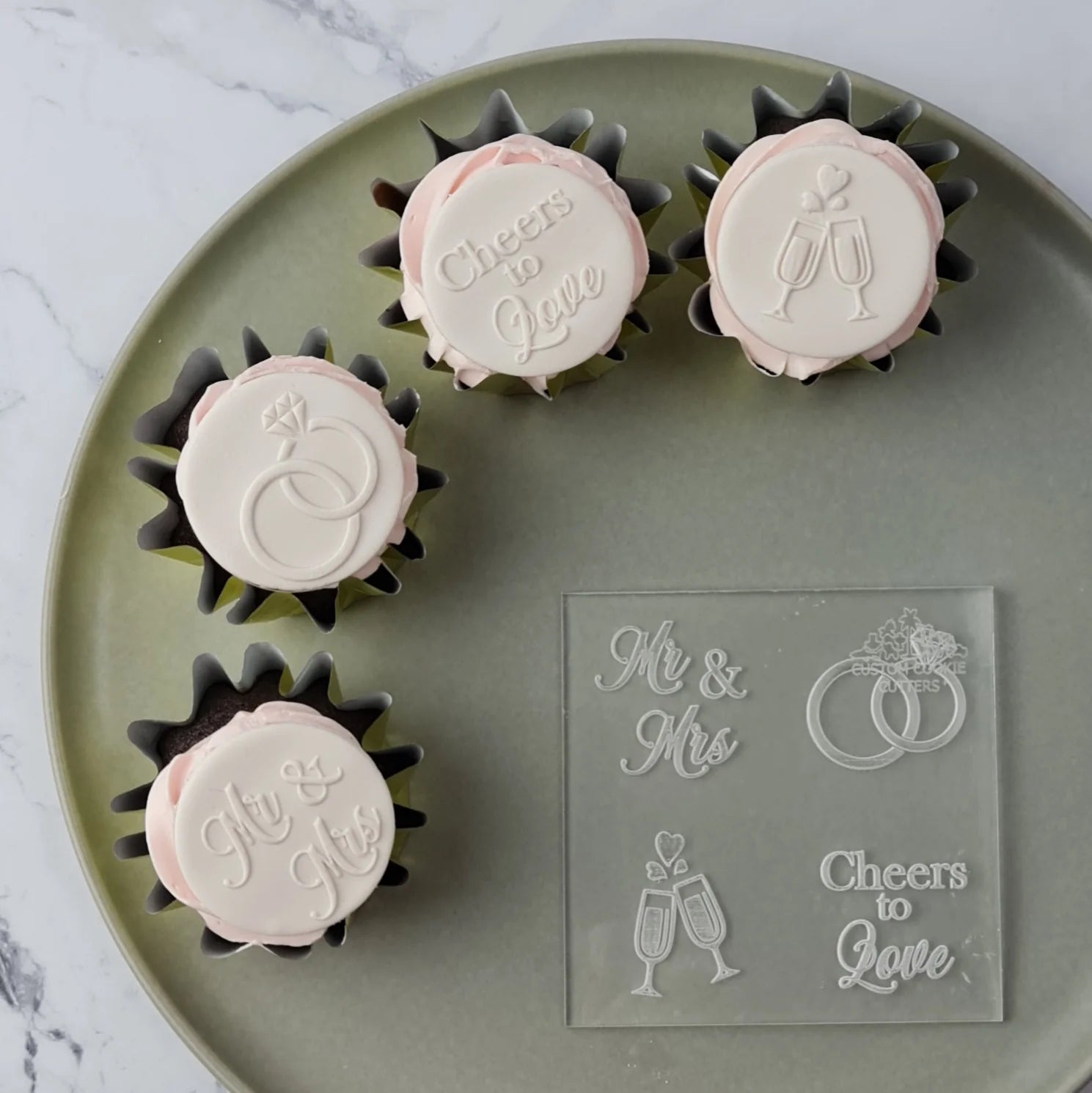 Mr & Mrs Mini Debosser Set