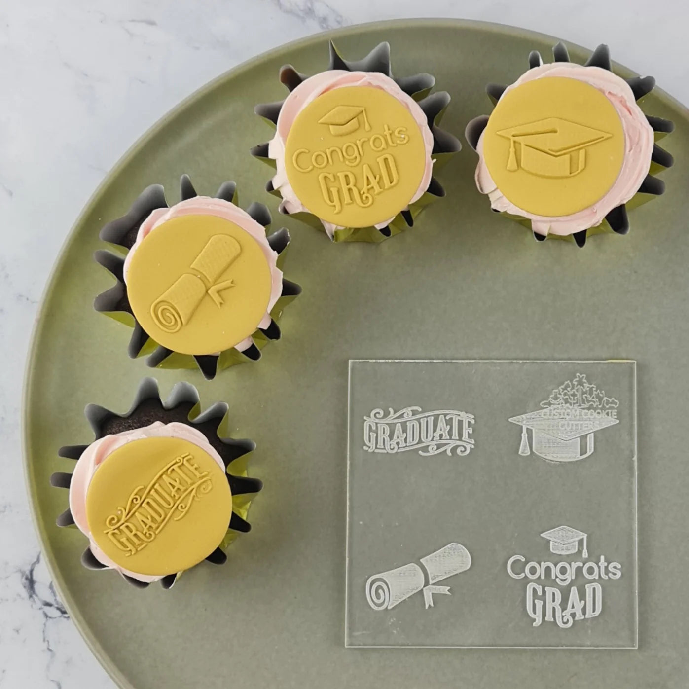 Graduation Mini Debosser Set