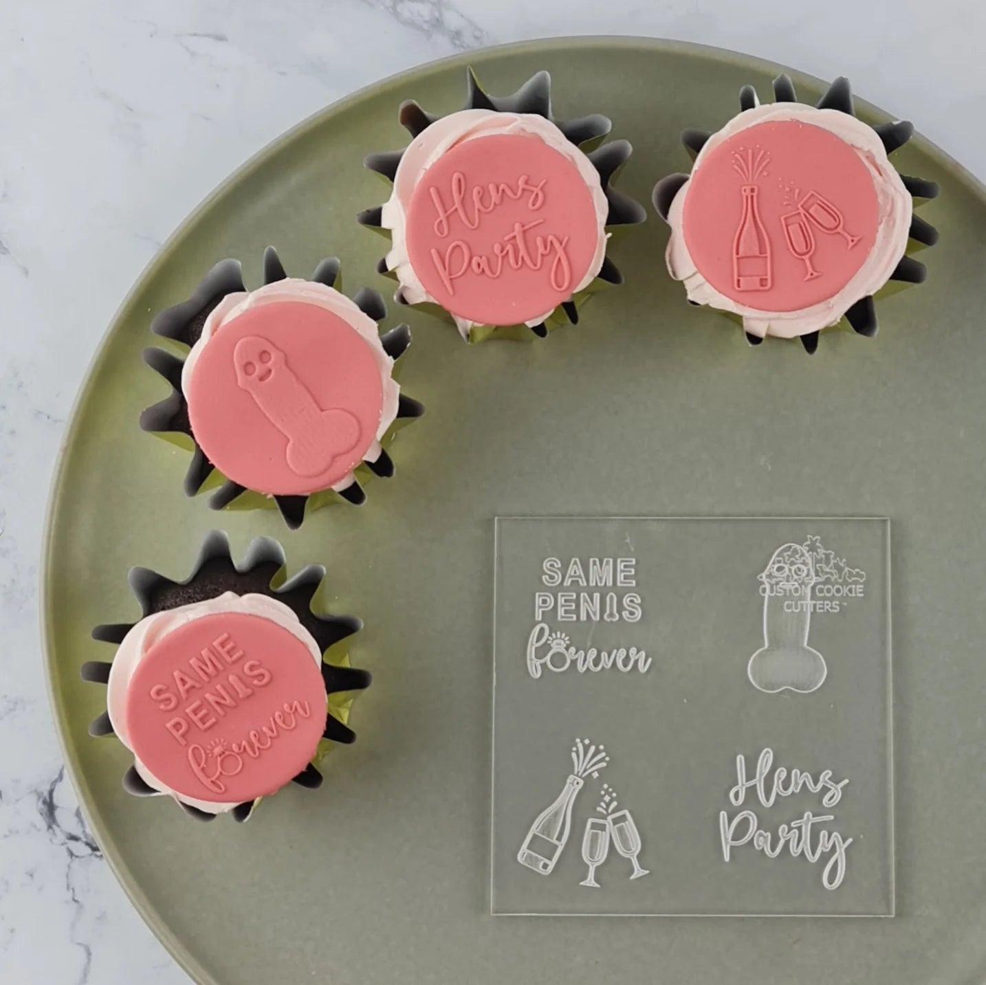 Hens Day Mini Debosser Set