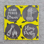 Hens Day Mini Debosser Set