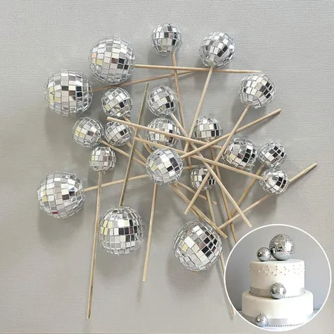DISCO FOAM BALL TOPPER 20 PACK