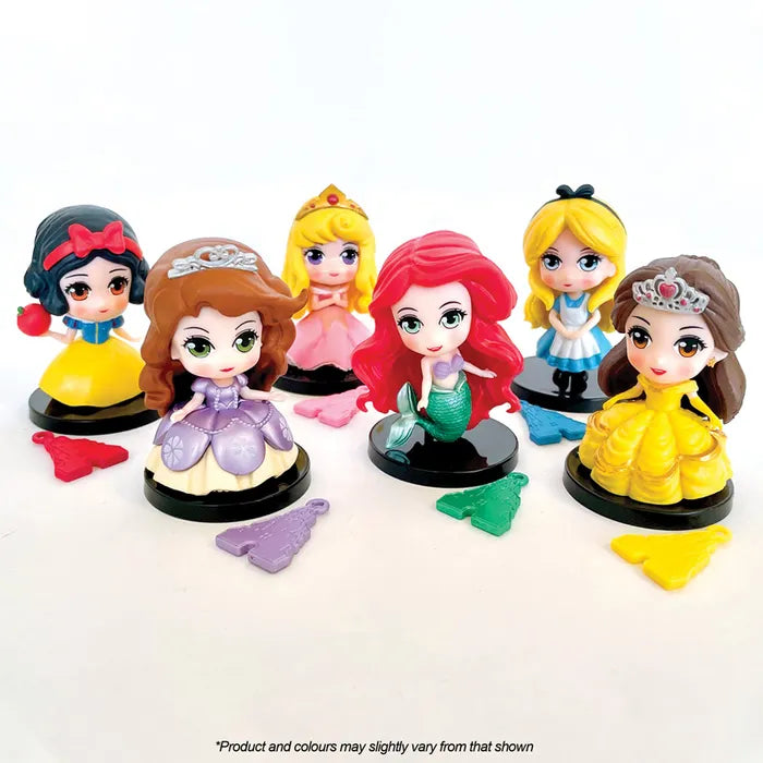 DISNEY PRINCESS Plastic Figurine Set