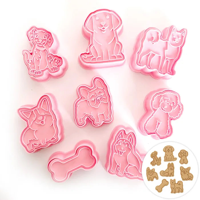 Dogs 8 Cookie Cutter Set