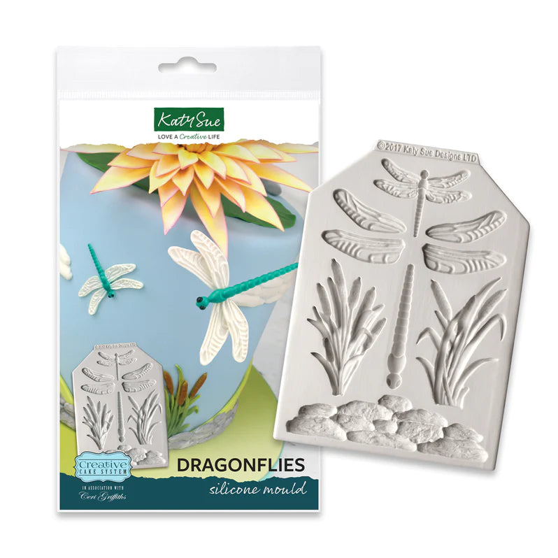 Katy Sue Dragonflies Silicone Mould