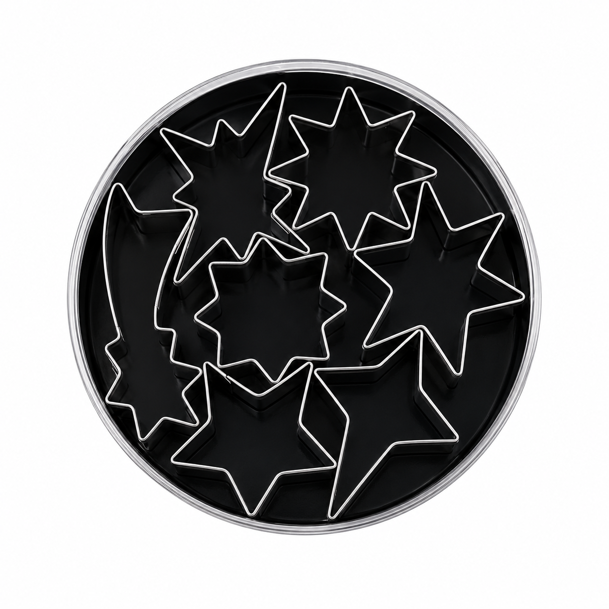 Starburst Fondant Cutter Set 7 Piece