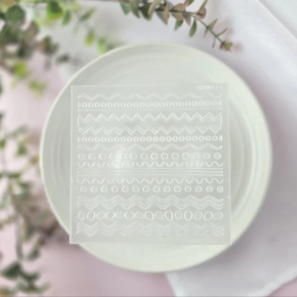Easter Egg Pattern Plate