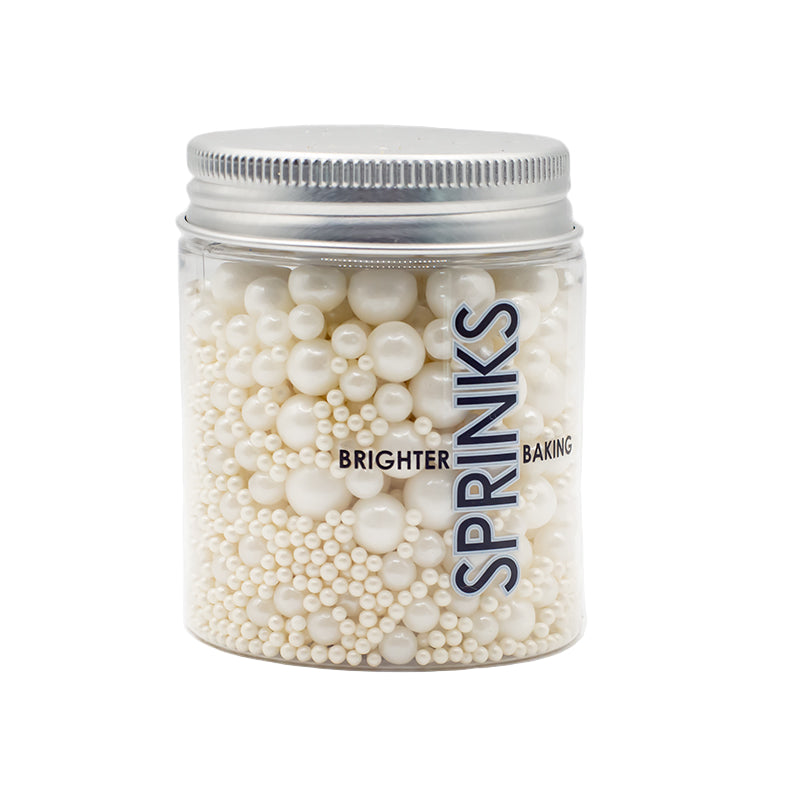 Bubble Bubble Pearl White Sprinkles 75g