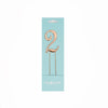Number 2 ROSE GOLD Metal Cake Topper